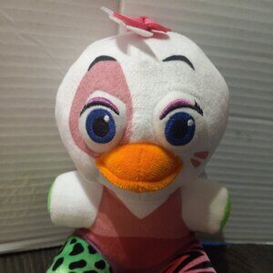 GlamRock Chica Plush Five Nights At Freddy Funko 2022 Stuffed Animal 7"